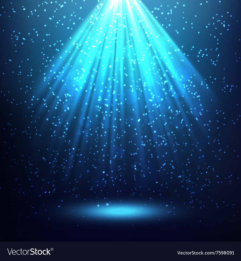 Abstract background with rays of light