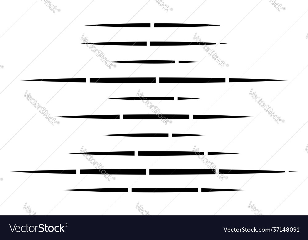 Dashed random straight parallel lines geometric Vector Image Dashed random straight parallel lines geometric