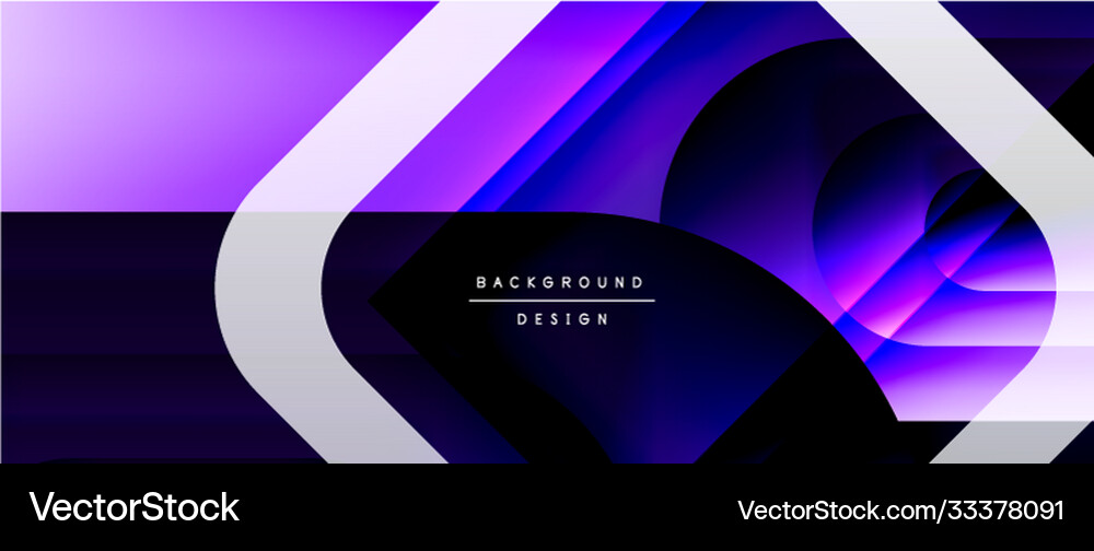 Geometric abstract background with lines Vector Image