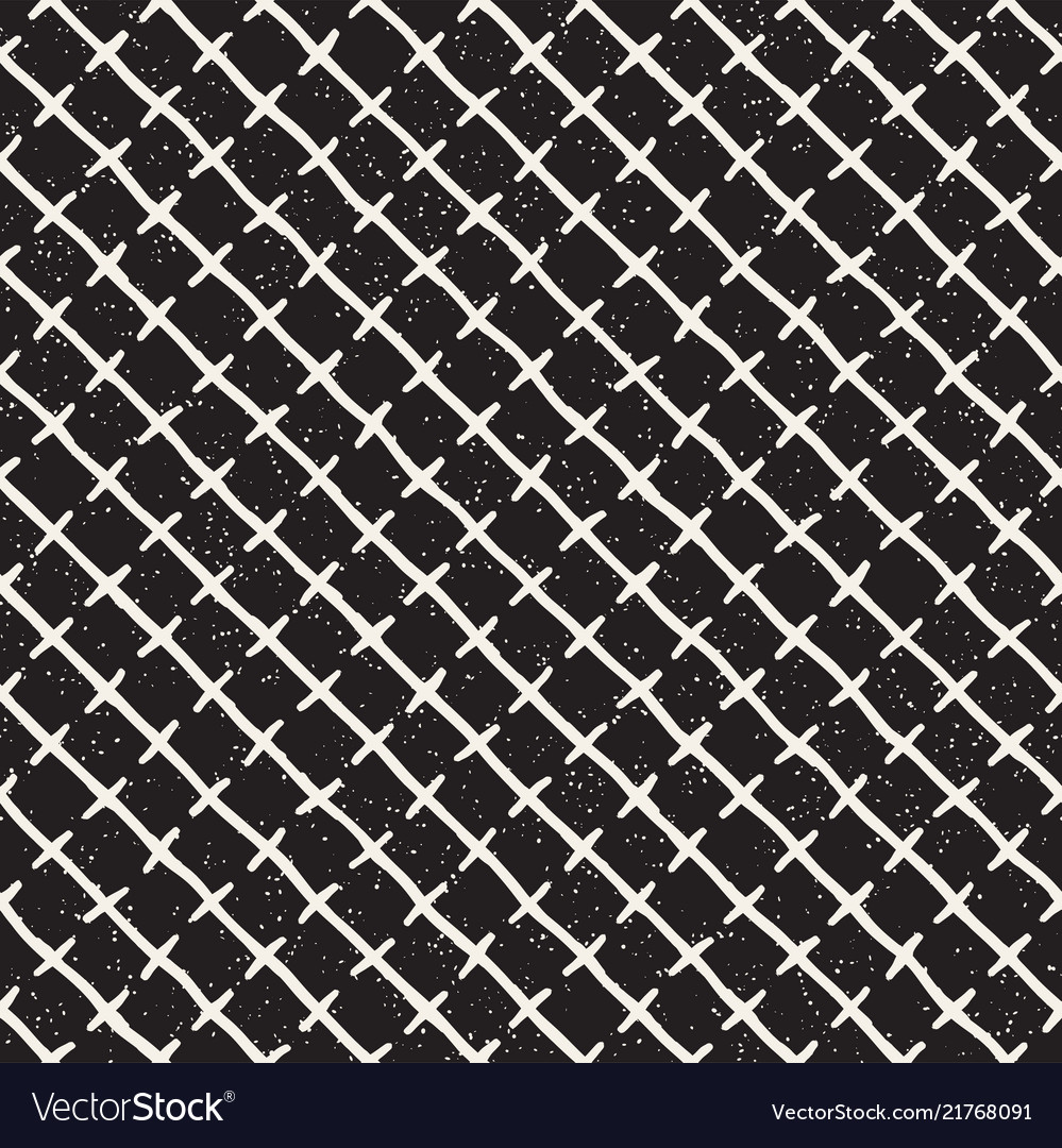Hand drawn lines seamless grungy pattern abstract vector image Hand drawn lines seamless grungy pattern abstract