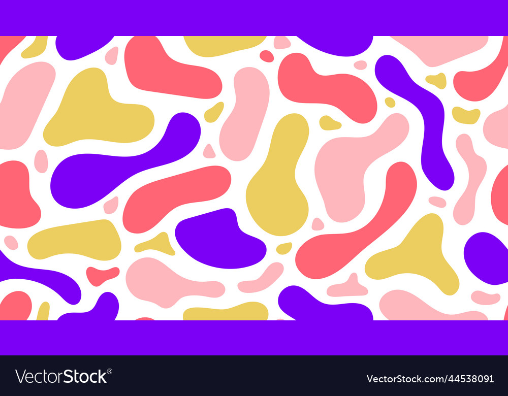 Liquid forms seamless background fluid elements