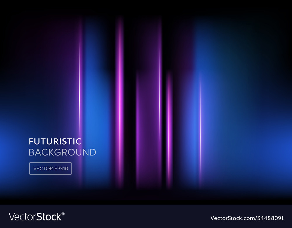 Modern futuristic vertical glowing pink and blue vector image Modern futuristic vertical glowing pink and blue