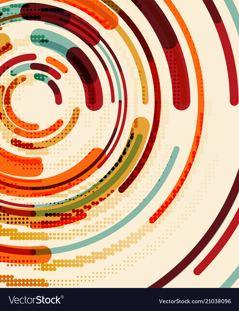 Circular lines circles geometric abstract