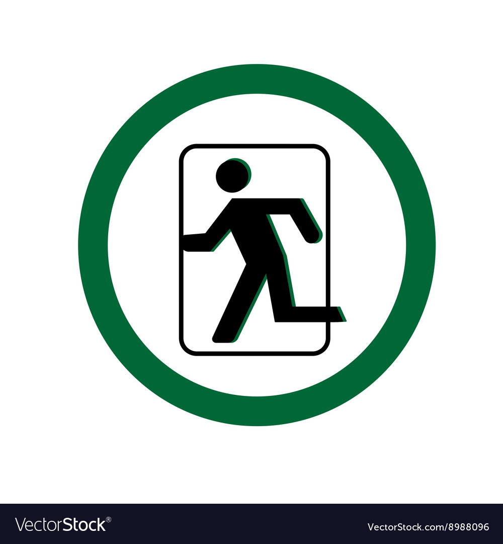 Exit sign