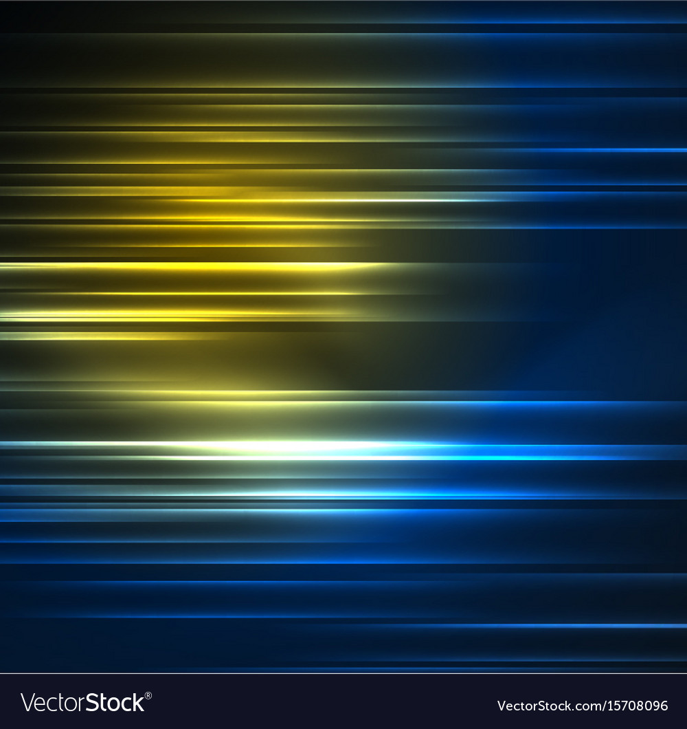 Glowing futuristic lines Royalty Free Vector Image