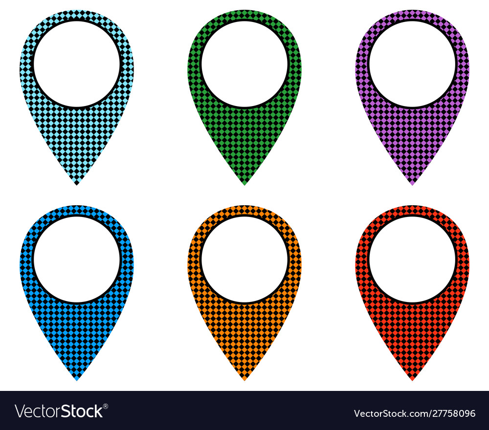 Locator pins in various patterns