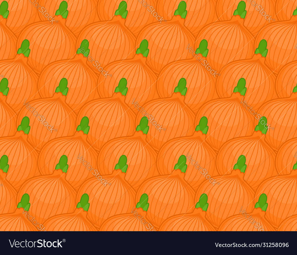 Onion pattern seamless onions background