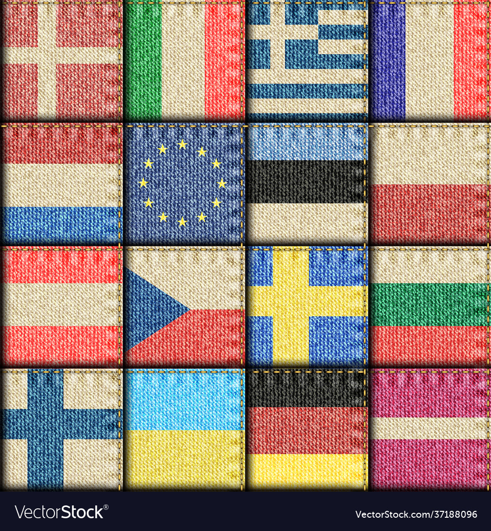 Patchwork textile pattern seamless quilting Vector Image Patchwork textile pattern seamless quilting