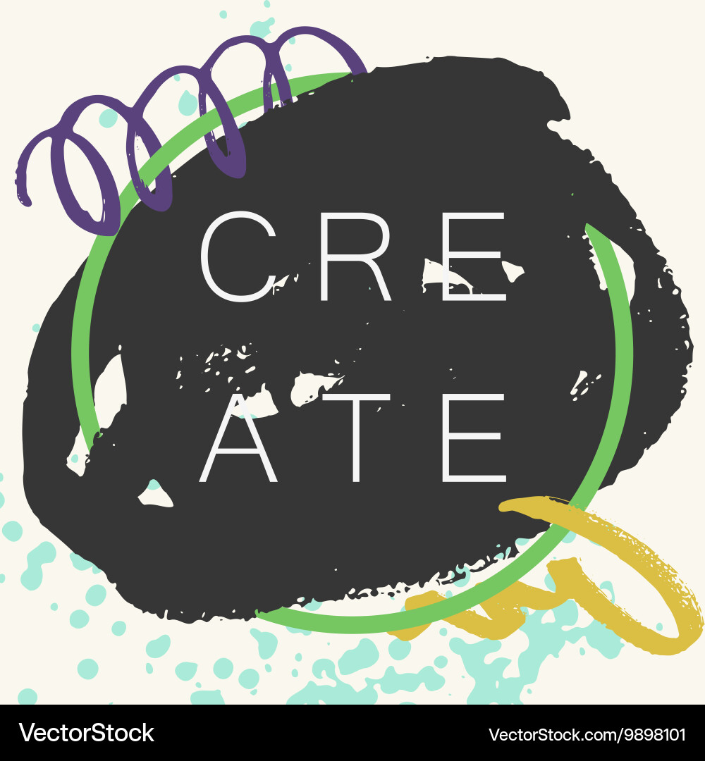Abstract handdrawn background Royalty Free Vector Image