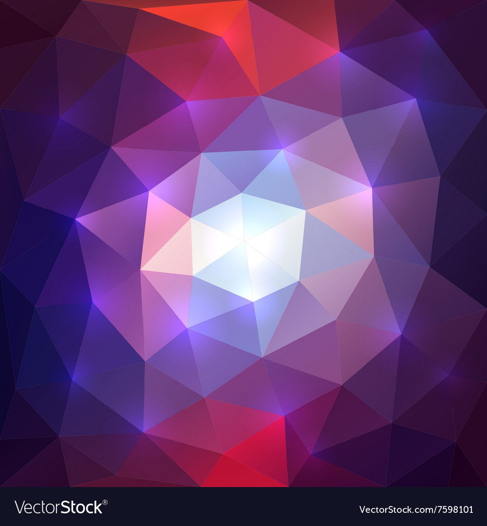Abstract triangular mosaic background