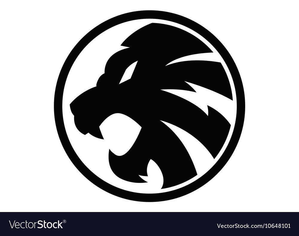 Lion black symbol sign 092016