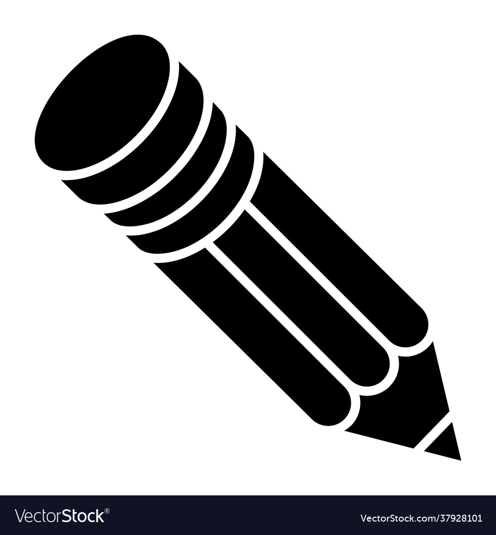 Pencil Royalty Free Vector Image Vectorstock Pencil Royalty Free Vector Image Vectorstock