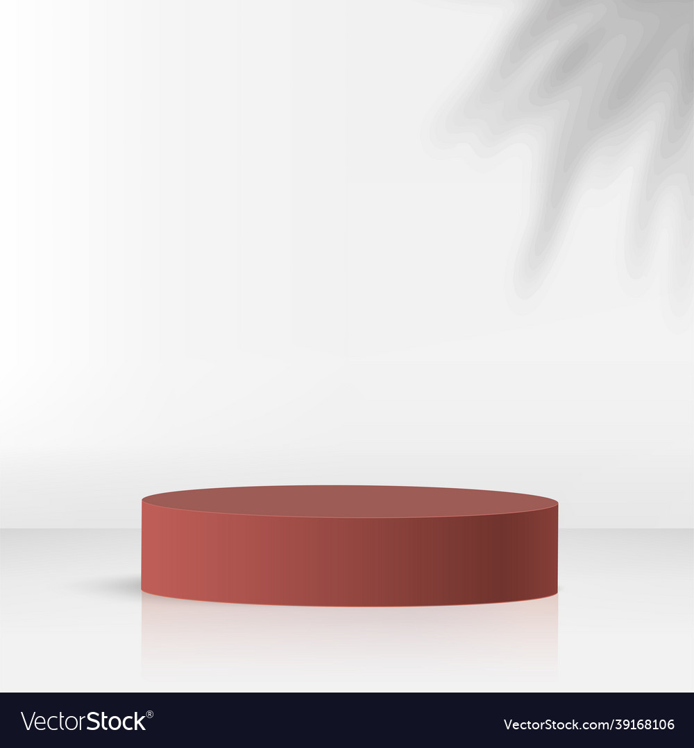 Abstract background with red color geometric 3d vector image Abstract background with red color geometric 3d
