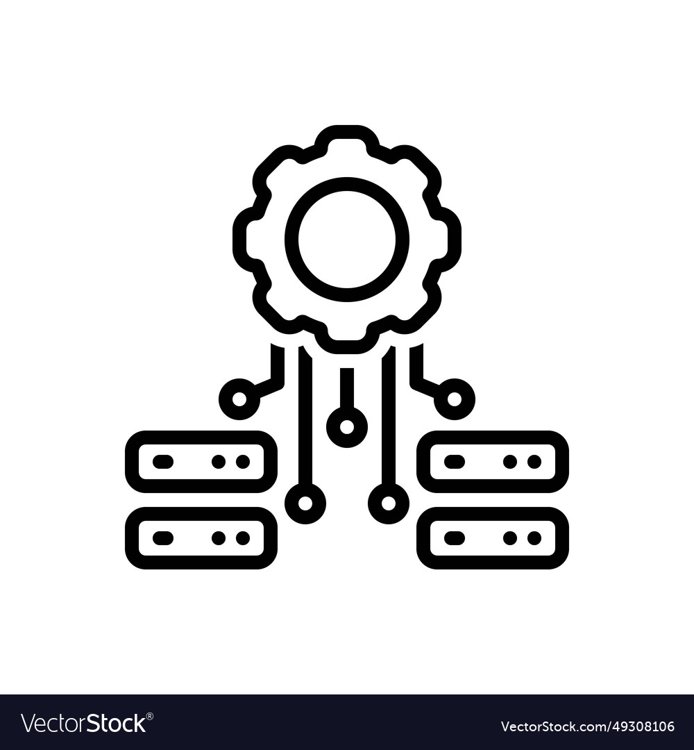 Data management Royalty Free Vector Image - VectorStock