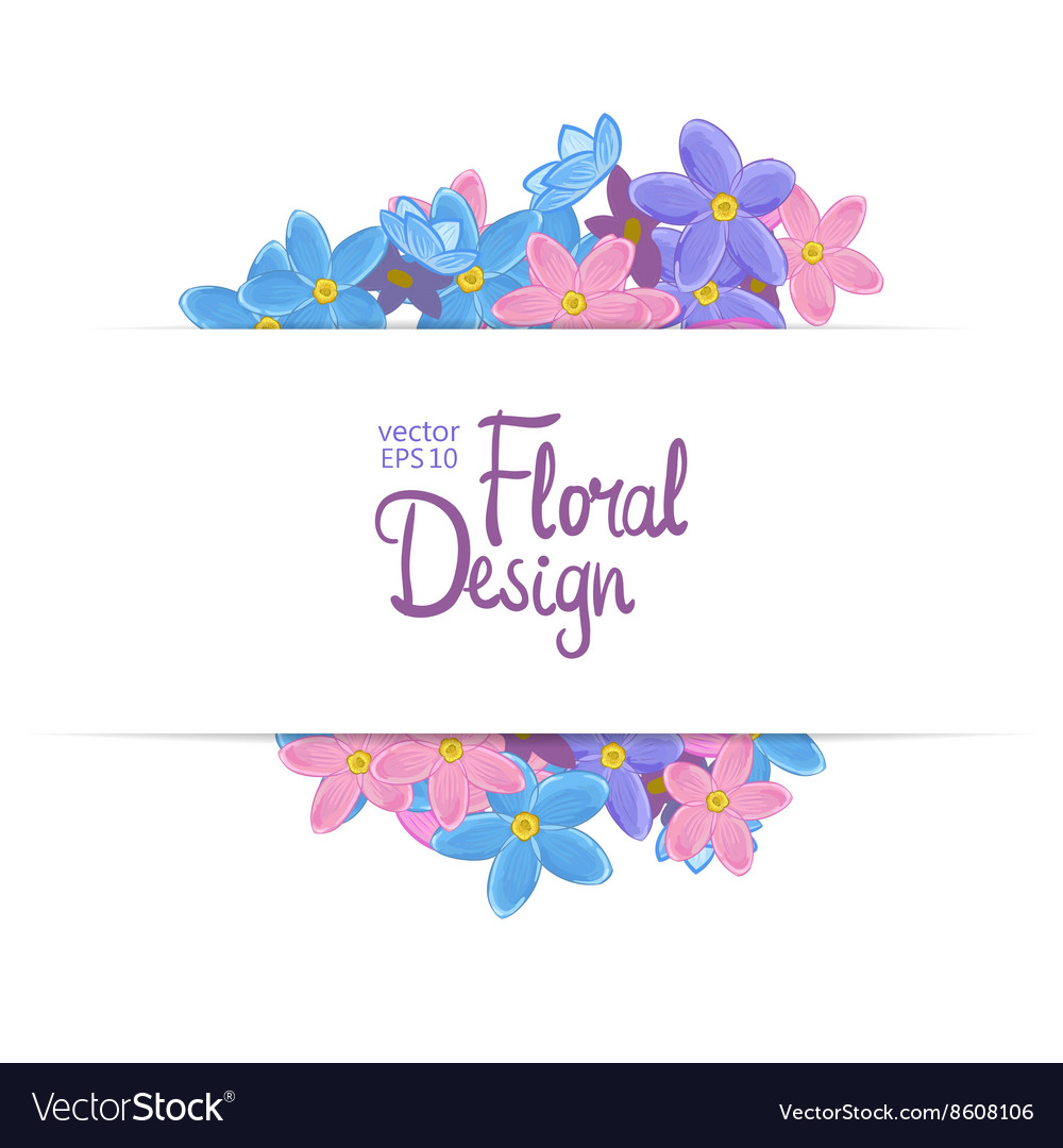 Floral border