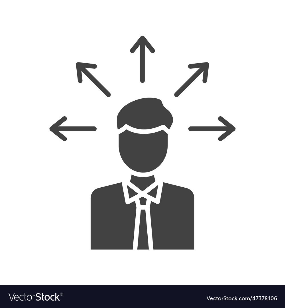 Guidance icon image Royalty Free Vector Image - VectorStock