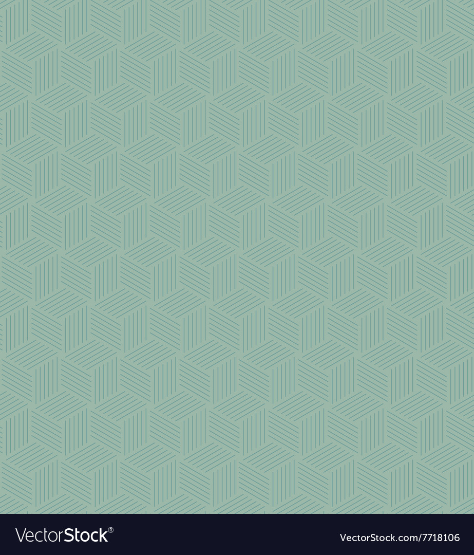 Modern Geometric Hexagon Pattern