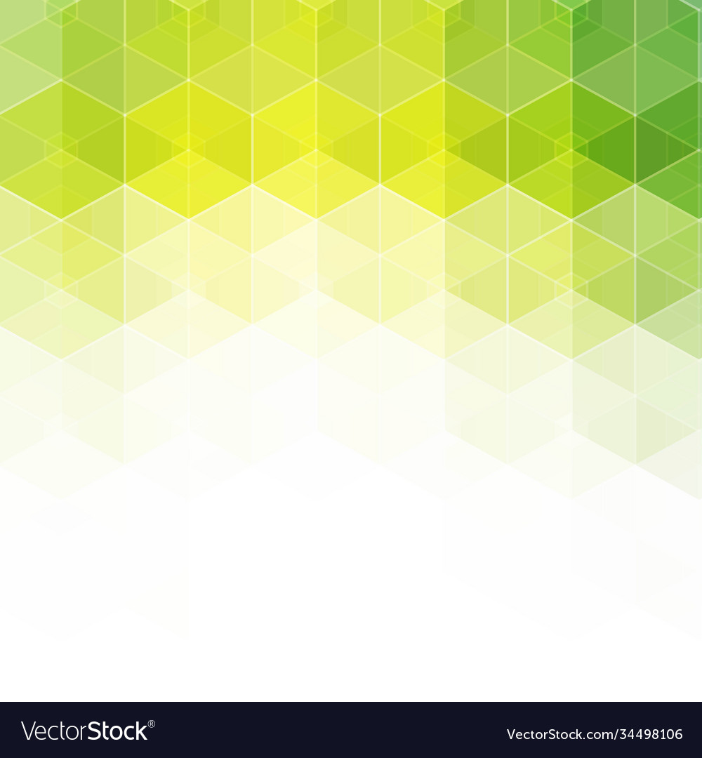 Yellow green background layout for a scientific Vector Image