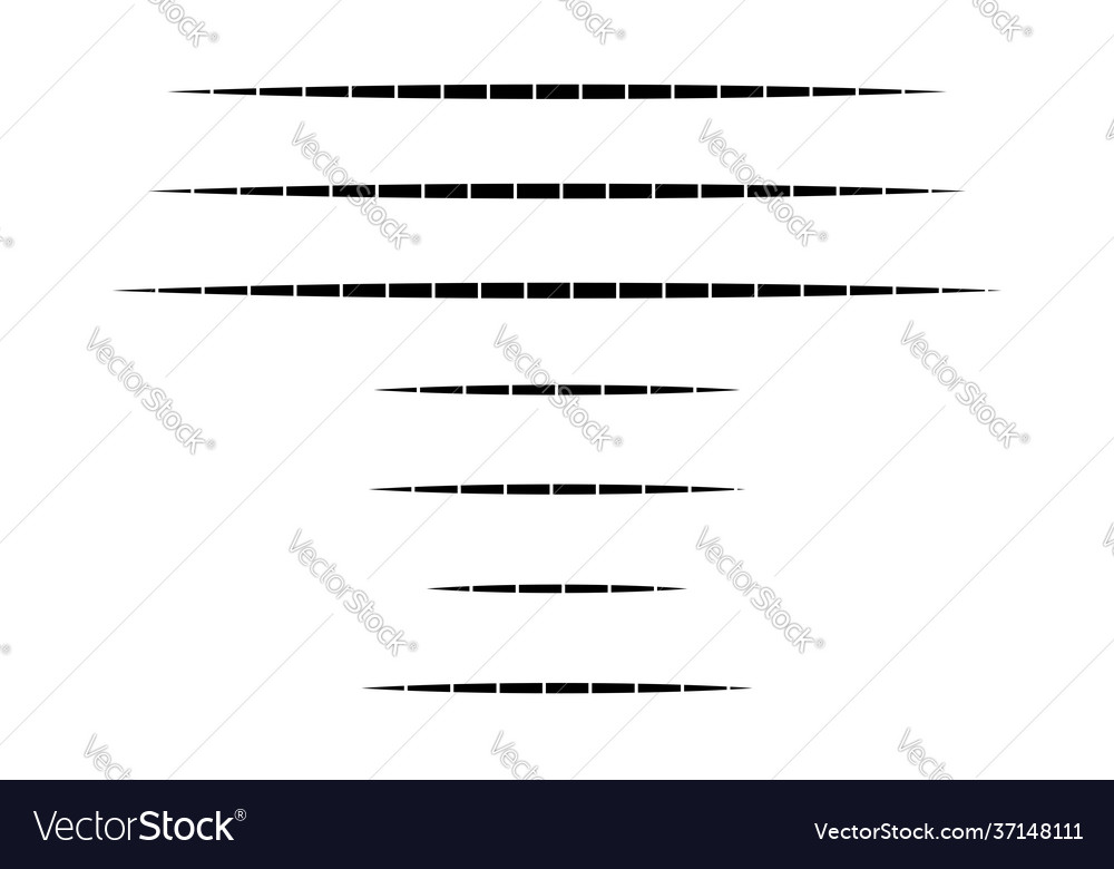 Dashed random straight parallel lines geometric Vector Image Dashed random straight parallel lines geometric