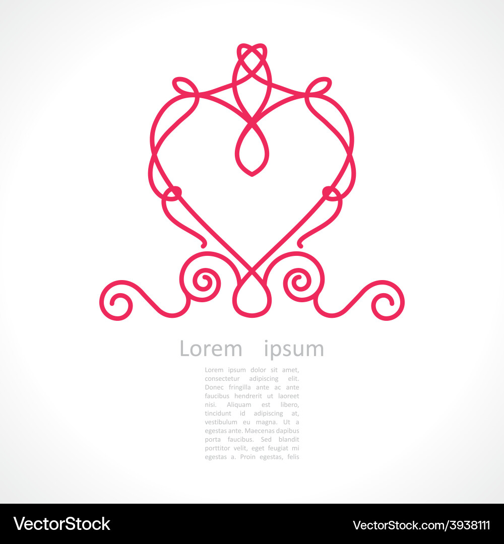 Decorative elegant frame Royalty Free Vector Image