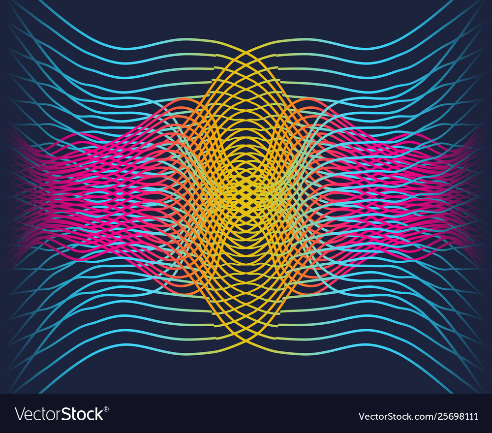 Lines pattern background vector image Lines pattern background