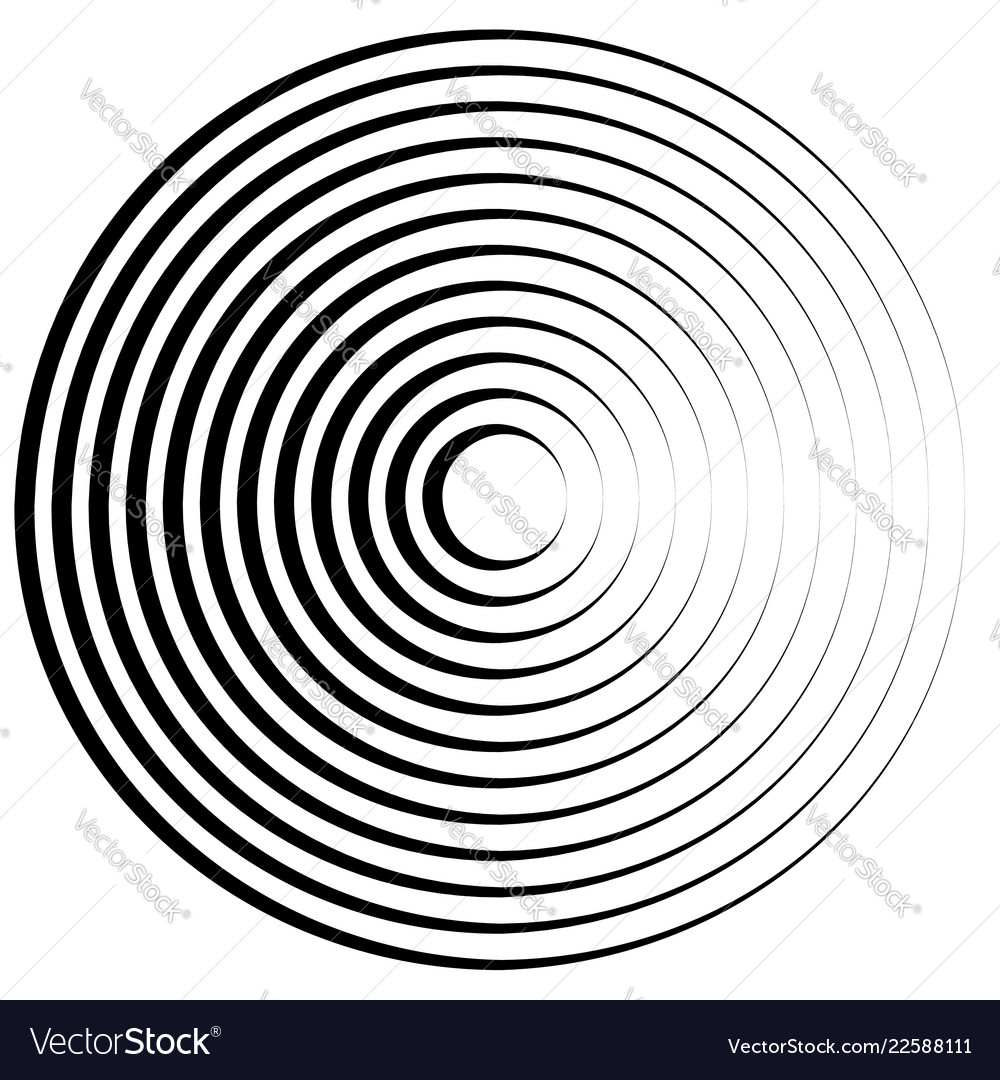 Radial lines with rotating distortion abstract vector image Radial lines with rotating distortion abstract