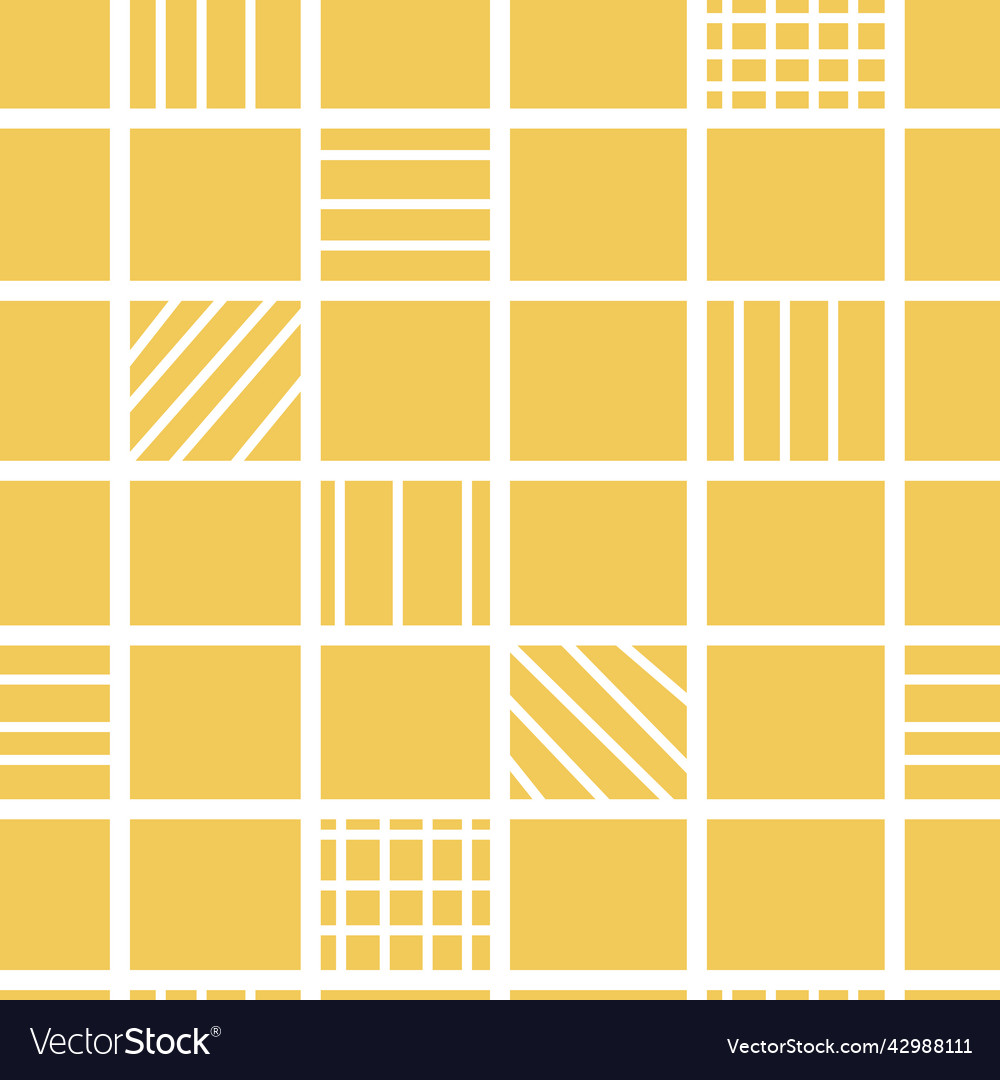 Seamless checkered pattern vector image Seamless checkered pattern