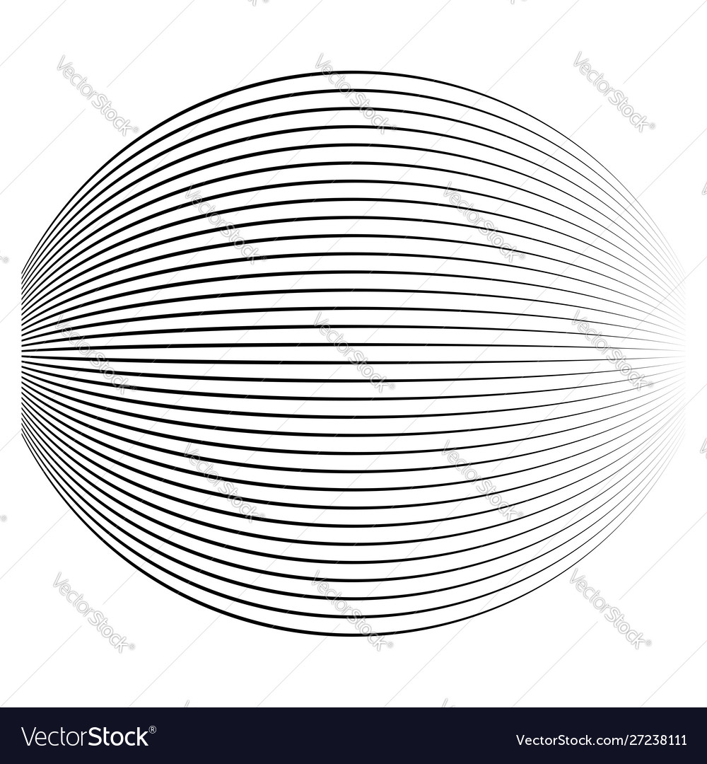 Spherical globe circular distort effect pattern