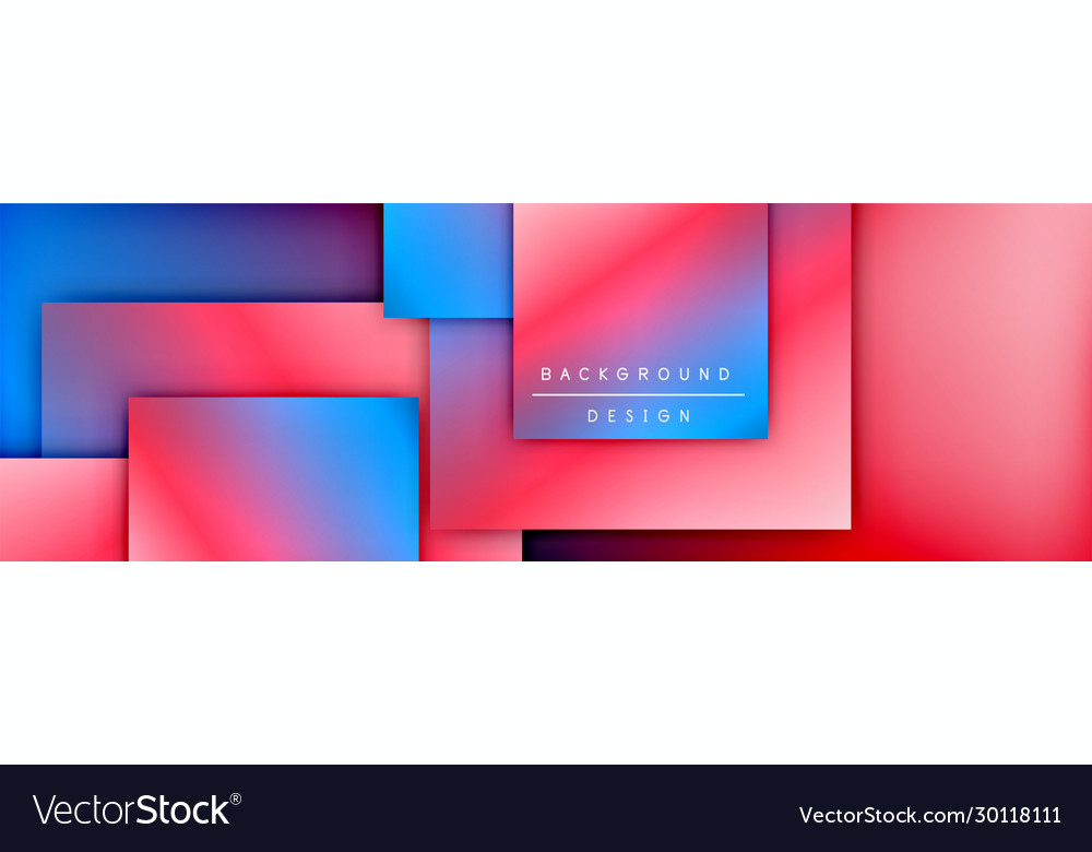 Square shapes composition geometric abstract