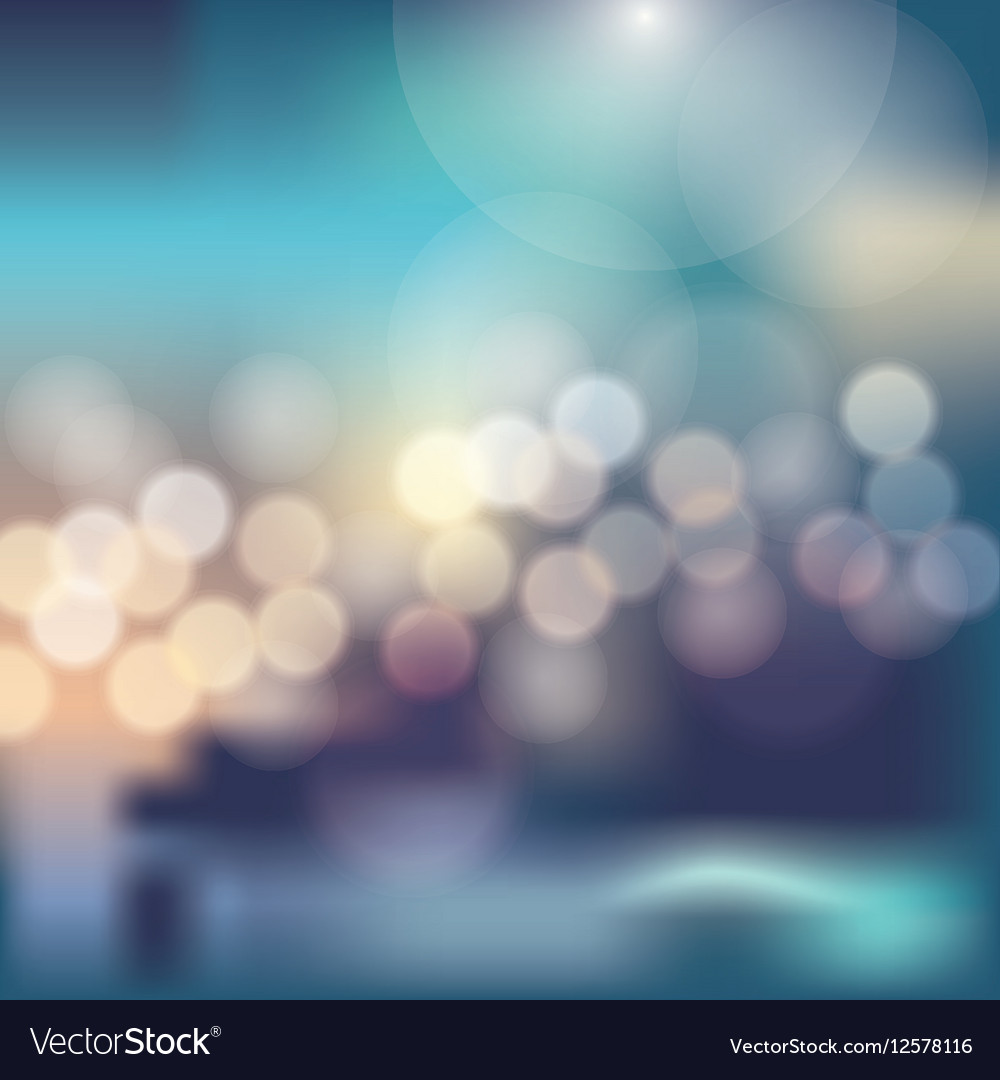 Abstract Light Bokeh Background