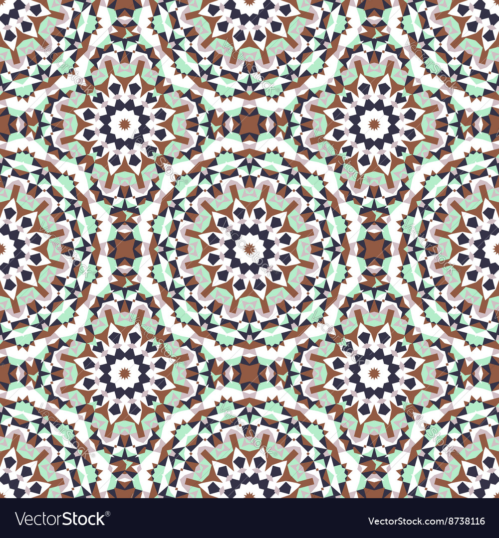 Boho chic colorful pattern