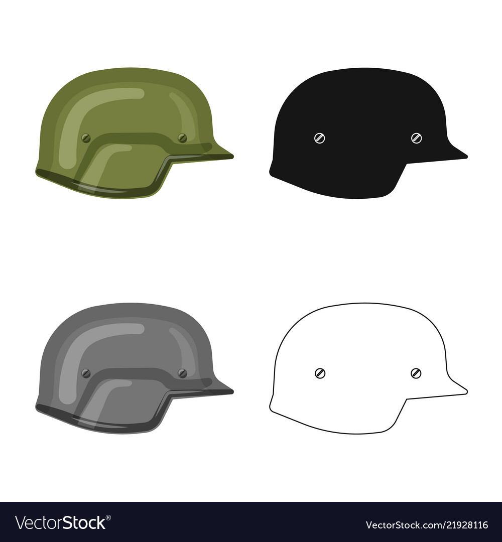 Isolated object of weapon and gun icon collection