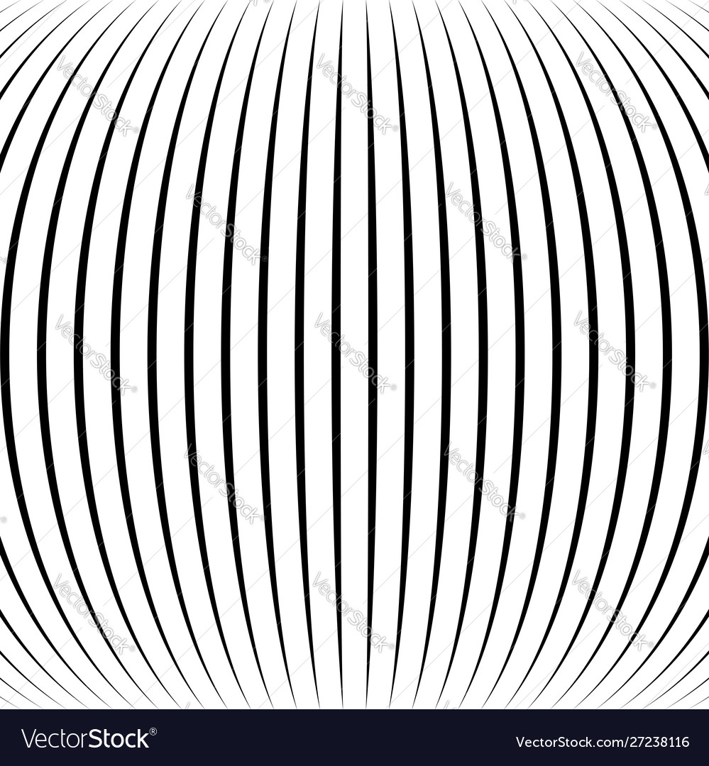 Spherical globe circular distort effect pattern