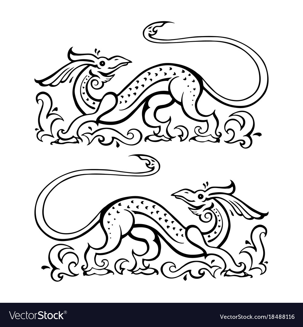 Traditional Dragon Motif