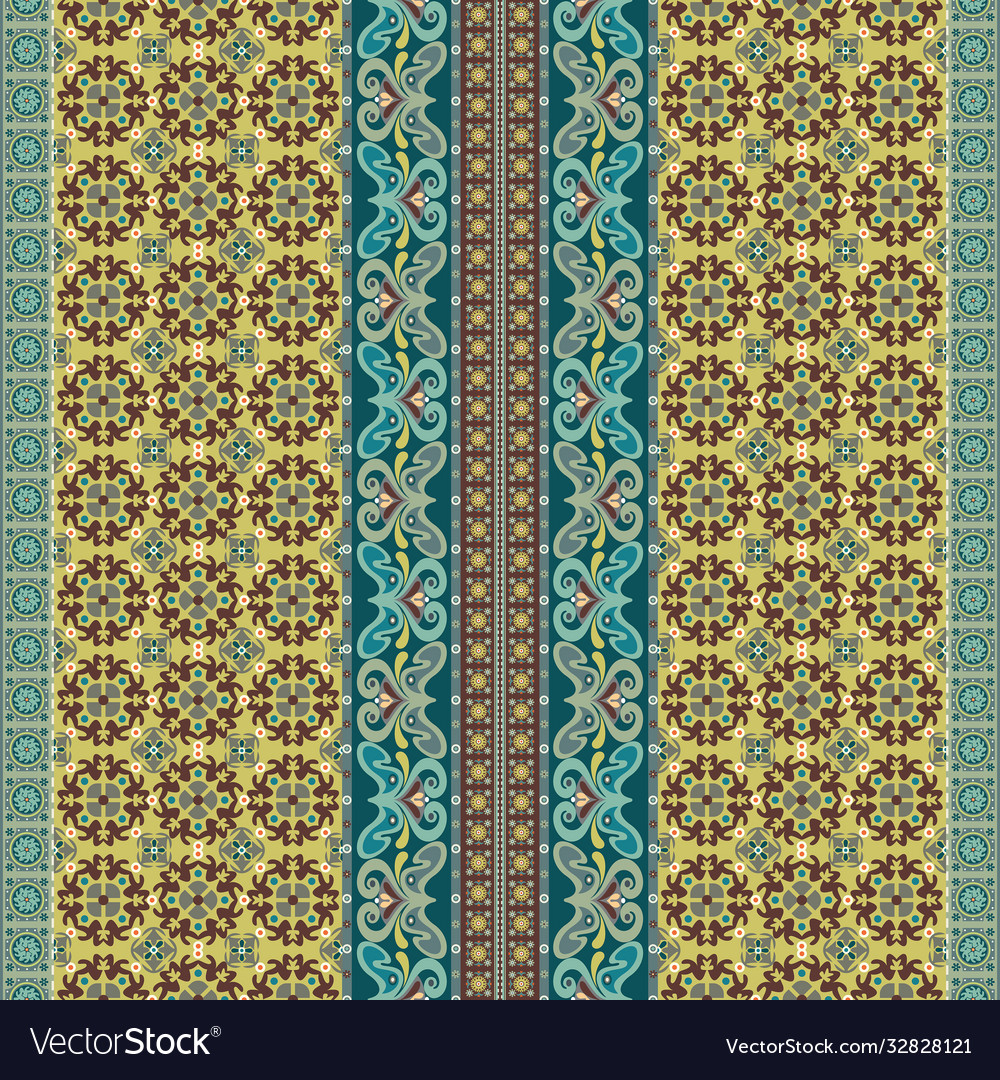 Abstract ethnic stripe pattern background vector image Abstract ethnic stripe pattern background