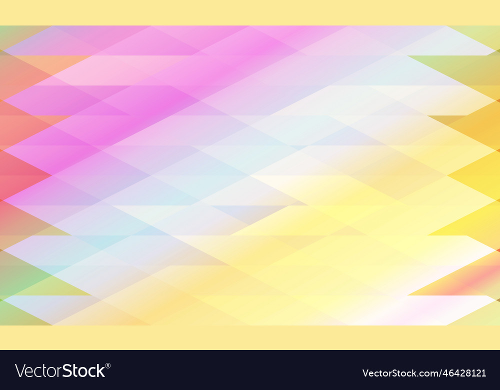 Abstract gentle background of geometric shapes