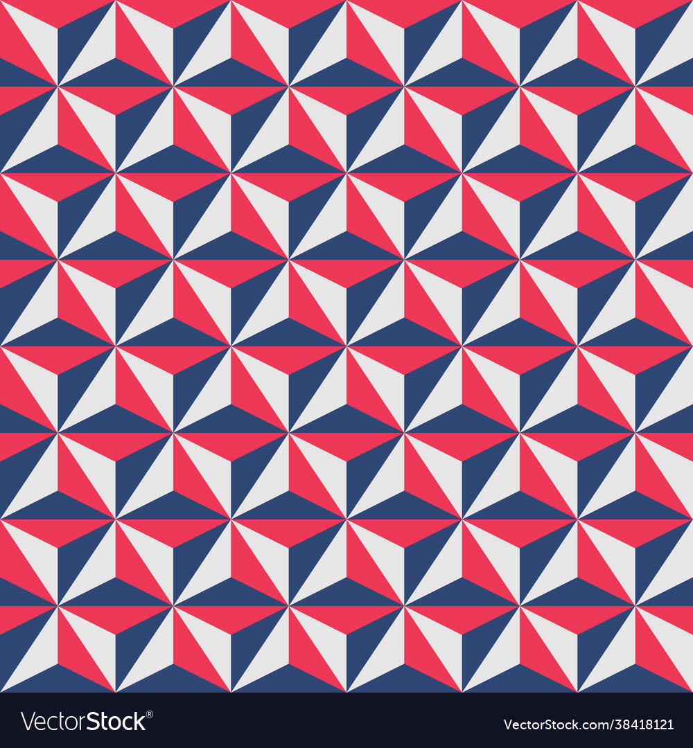 Abstract triangle background color geometric vector image Abstract triangle background color geometric
