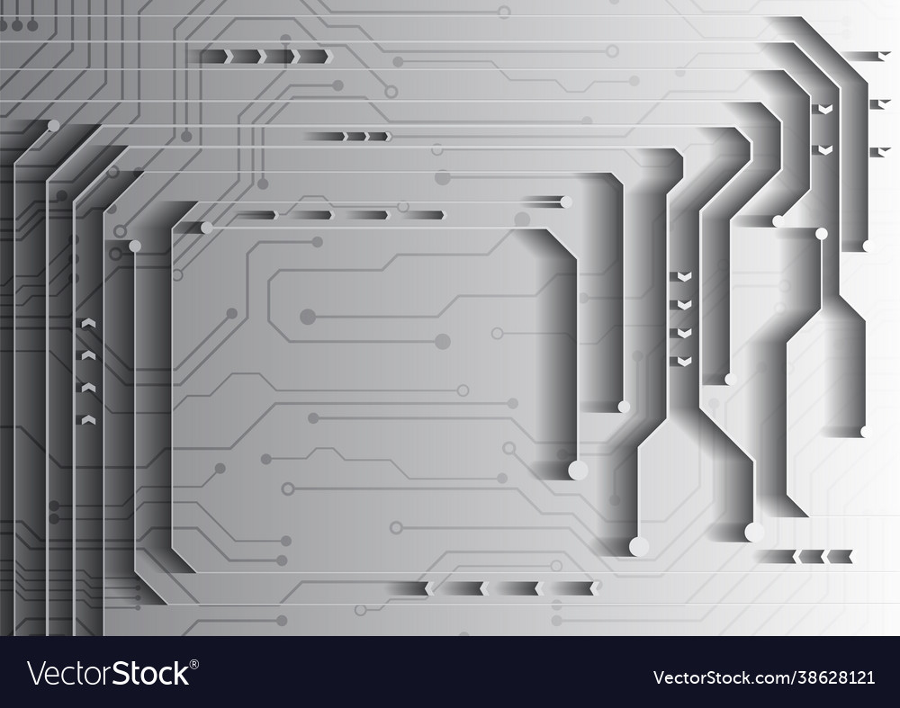 Circuit technology background with hi-tech digital