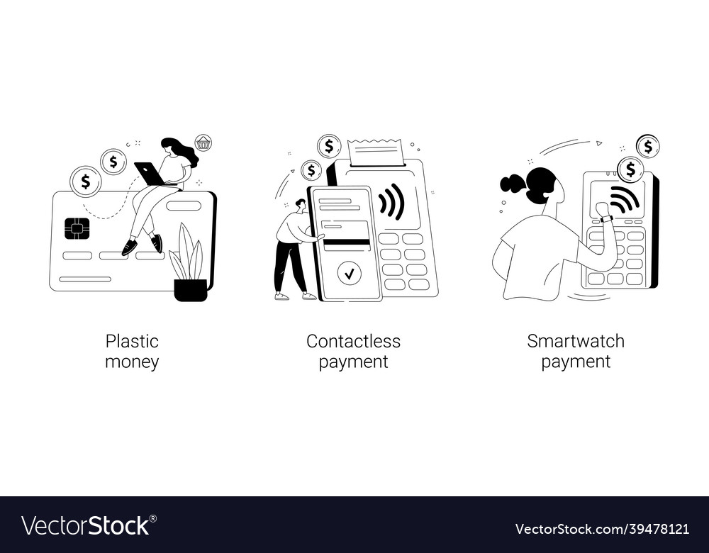 Digital transactions abstract concept vector image Digital transactions abstract concept