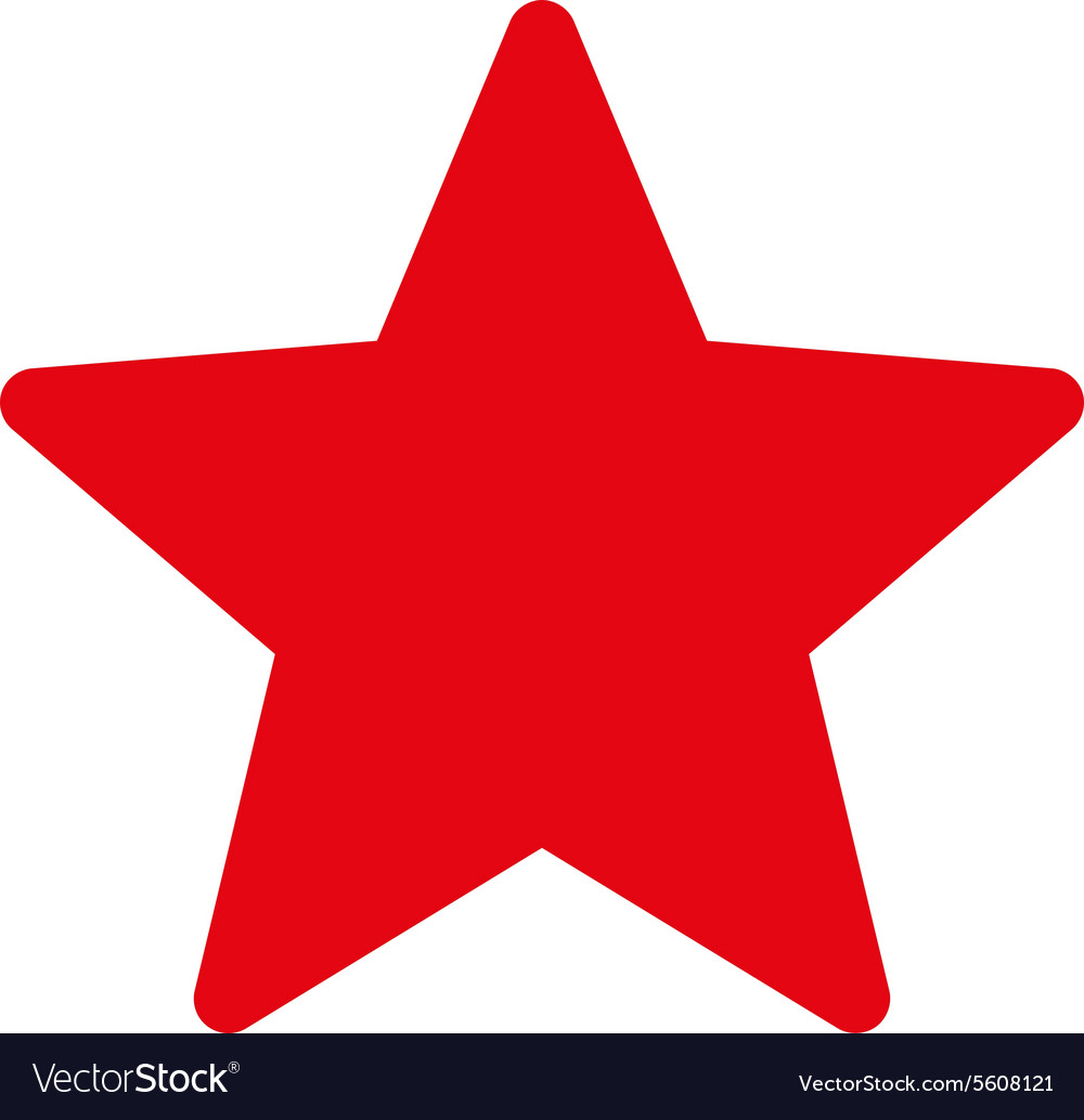 Star icon from competition success bicolor Vector Image