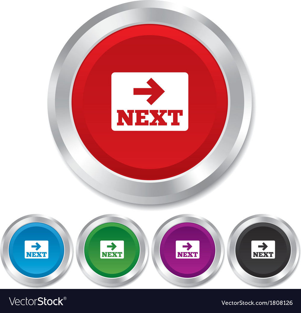 Arrow sign icon next button navigation symbol