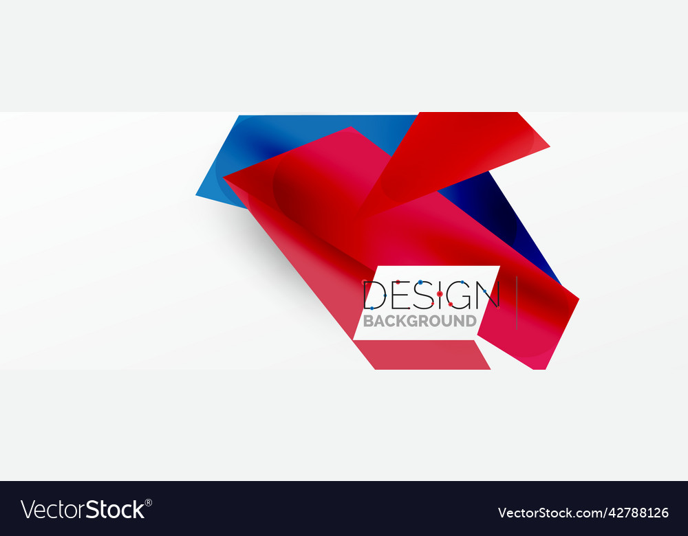 Background abstract overlapping shapes minimal vector image Background abstract overlapping shapes minimal