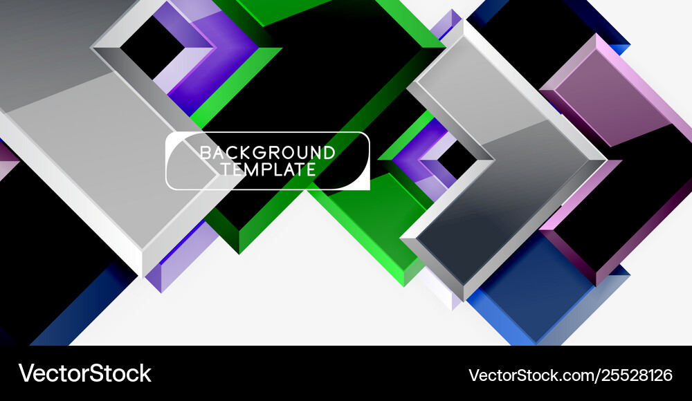 Glossy arrows background Royalty Free Vector Image