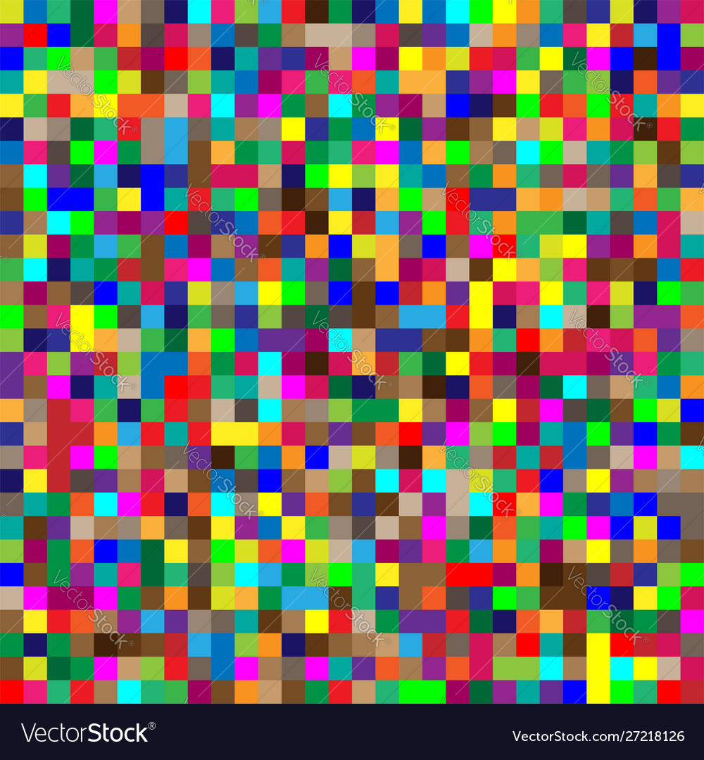 Seamless random squares mosaic tiles pixelated