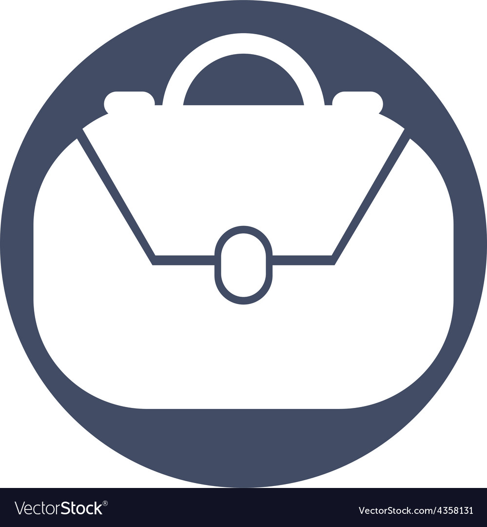 Bag icon woman purse