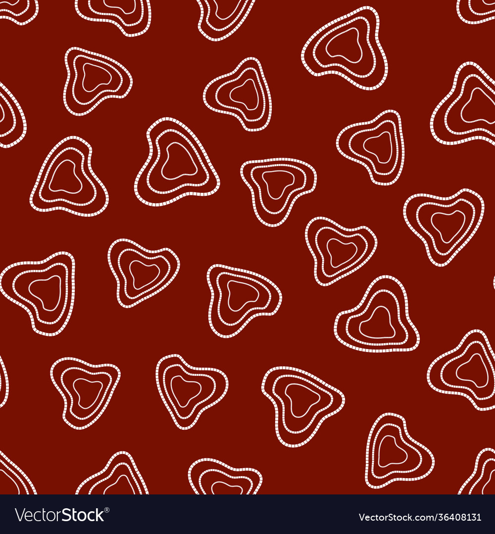 Pattern with abstract shapes Vector Image Pattern with abstract shapes