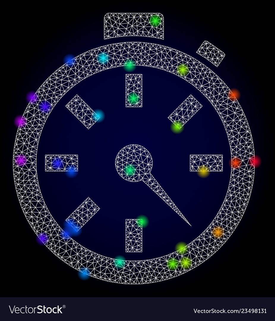 Rainbow Mesh Timer Icon