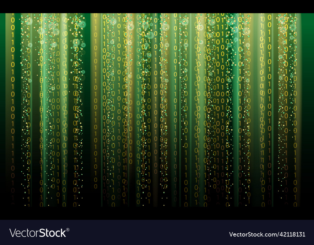 Technologie binäre abstrakte Hintergrundmatrix vector image Technologie binäre abstrakte Hintergrundmatrix