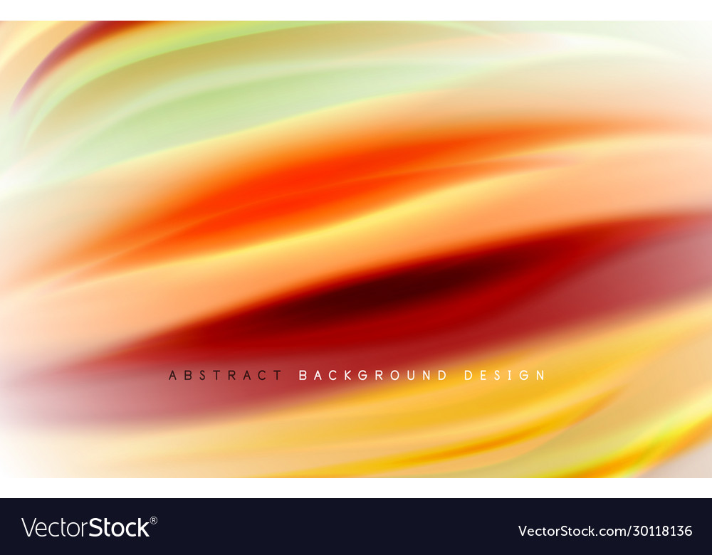Abstract background - fluid color gradient waves Vector Image Abstract background - fluid color gradient waves