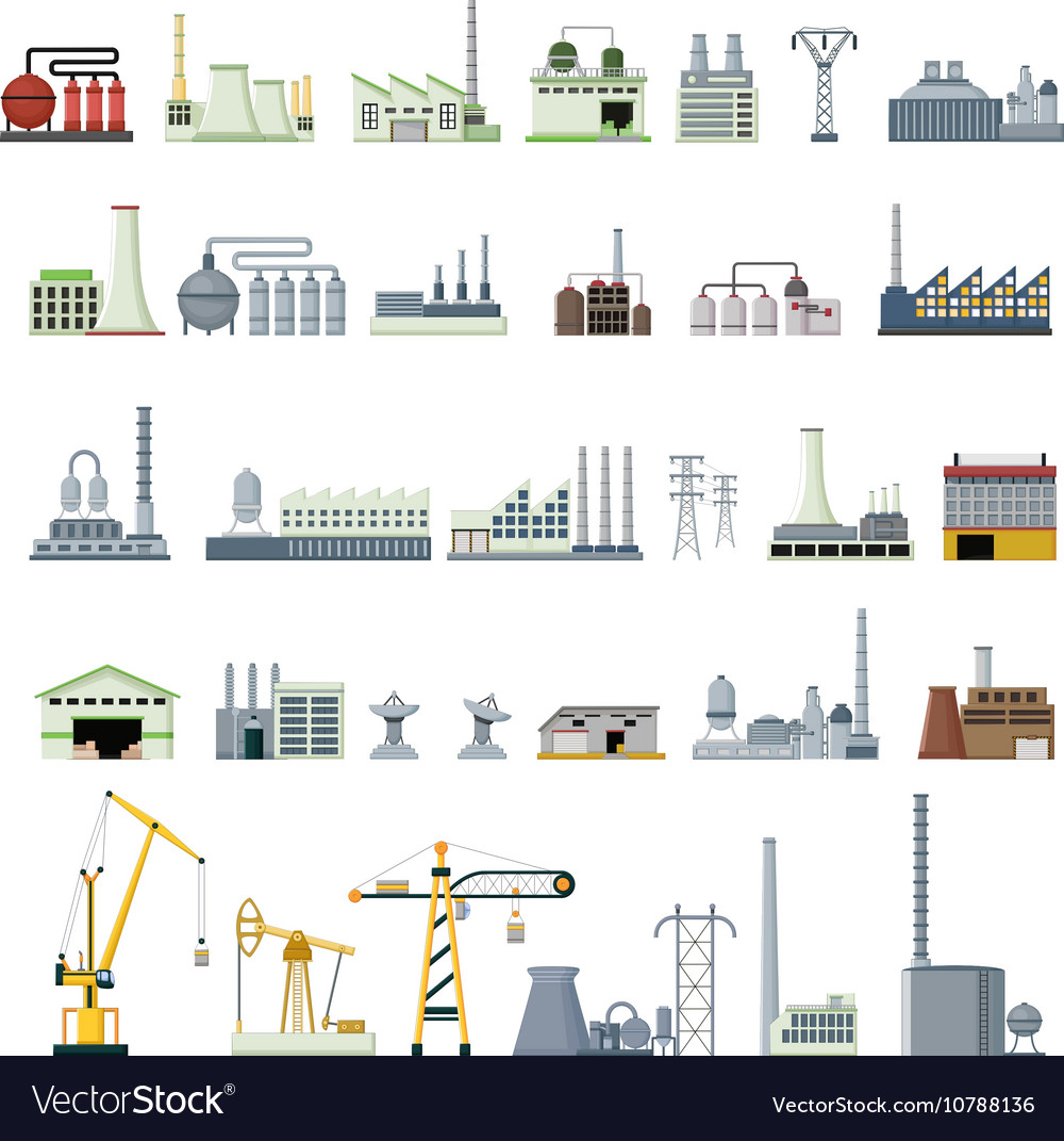 Different kinds of factory